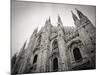 Lombardy, Milan, Piazza Duomo, Duomo Cathedral, Defocussed, Italy-Walter Bibikow-Mounted Photographic Print