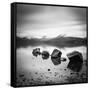 Lomond Rocks-Nina Papiorek-Framed Stretched Canvas