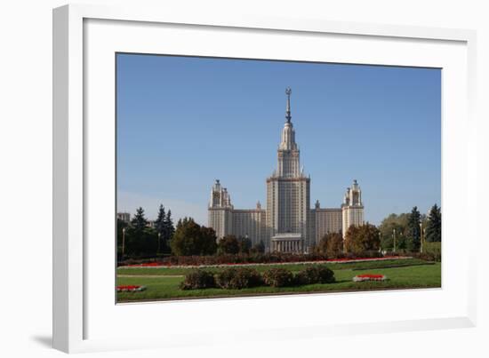 Lomonosov Moscow State University, Moscow, Russia-null-Framed Art Print
