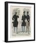 Lonchamps Fashions 1845-null-Framed Art Print