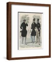 Lonchamps Fashions 1845-null-Framed Art Print