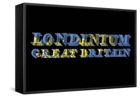 Londinium Great Britian-Whoartnow-Framed Stretched Canvas