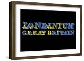 Londinium Great Britian-Whoartnow-Framed Giclee Print
