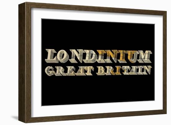 Londinium Great Britian-Whoartnow-Framed Giclee Print