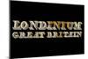 Londinium Great Britian-Whoartnow-Mounted Giclee Print