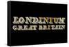 Londinium Great Britian-Whoartnow-Framed Stretched Canvas