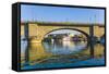 Londn Bridge in Lake Havasu-Jorg Hackemann-Framed Stretched Canvas