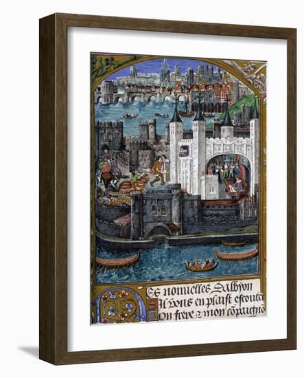 London, 1500-null-Framed Giclee Print