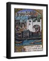 London, 1500-null-Framed Giclee Print