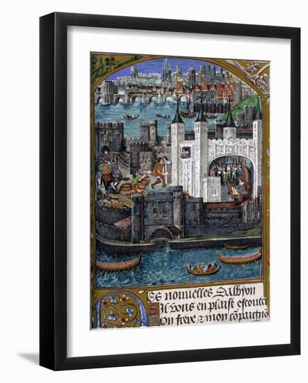 London, 1500-null-Framed Giclee Print