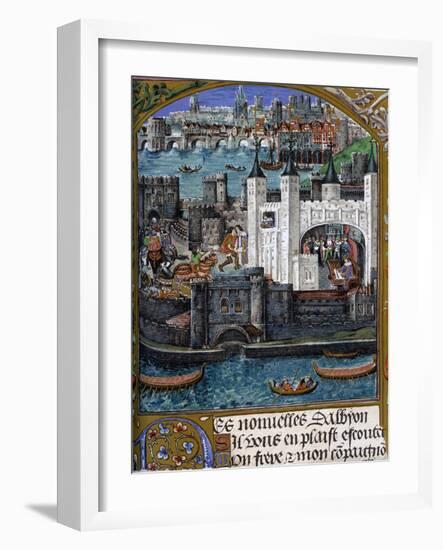 London, 1500-null-Framed Giclee Print