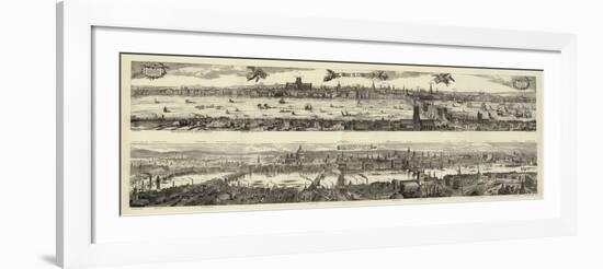 London 1616, London 1890-null-Framed Giclee Print