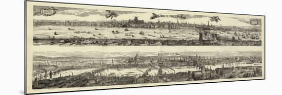 London 1616, London 1890-null-Mounted Giclee Print