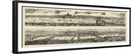 London 1616, London 1890-null-Framed Premium Giclee Print