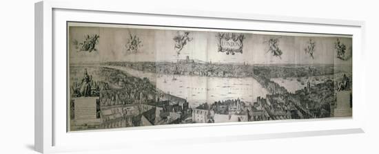 London, 1647-Wenceslaus Hollar-Framed Giclee Print