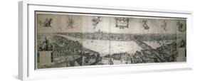 London, 1647-Wenceslaus Hollar-Framed Giclee Print