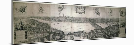 London, 1647-Wenceslaus Hollar-Mounted Giclee Print