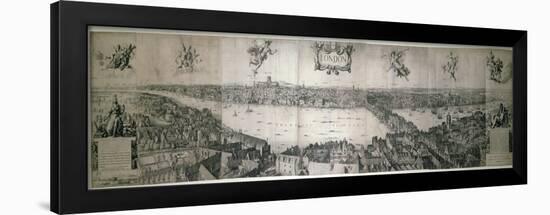 London, 1647-Wenceslaus Hollar-Framed Giclee Print