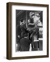 London 1908 Olympic Games: Pietri Dorando Receives a Consolation Gold Cup from Queen Alexandra-null-Framed Photographic Print