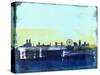 London Abstract Skyline I-Emma Moore-Stretched Canvas