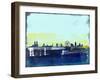 London Abstract Skyline I-Emma Moore-Framed Art Print