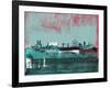 London Abstract Skyline II-Emma Moore-Framed Art Print