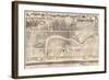 London Actually Surveyed-Vintage Apple Collection-Framed Giclee Print