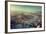 London Aerial View with Tower Bridge in Sunset Time-Iakov Kalinin-Framed Photographic Print