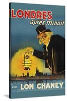 London after Midnight "Londres Apres Monuit"-null-Stretched Canvas