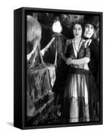 London After Midnight, Marceline Day, Lon Chaney Sr., 1927-null-Framed Stretched Canvas