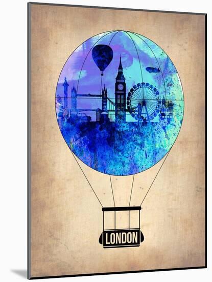 London Air Balloon-NaxArt-Mounted Art Print