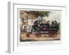 London and Bath Steam Carriage, 1840, C1800-1840-Henry Pyall-Framed Giclee Print