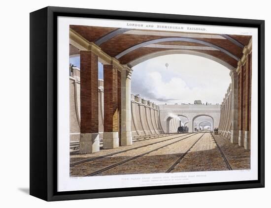 London and Birmingham Railway, 1837-Charles Hunt-Framed Stretched Canvas