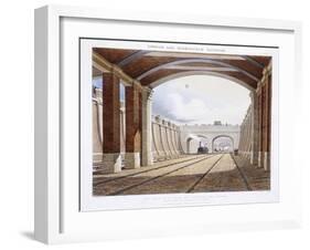 London and Birmingham Railway, 1837-Charles Hunt-Framed Giclee Print