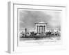 London and Birmingham Railway Terminus, Euston Square, London, 19th Century-H Bond-Framed Giclee Print