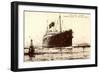 London and North Eastern Railway, St. Denis, Steamer-null-Framed Giclee Print