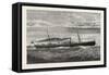 London and North Western Railway Company's New Steamer Shamrock, 1876-null-Framed Stretched Canvas