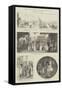 London and Paris a Hundred Years Ago, Paris in 1790-null-Framed Stretched Canvas