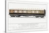 London and South Western Railway Corridor Carriage-W.j. Stokoe-Stretched Canvas