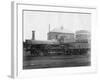 London and South Western Railway (LSW) Locomotive No 148, 'Colne' with its Tender, C1880-null-Framed Photographic Print