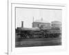 London and South Western Railway (LSW) Locomotive No 148, 'Colne' with its Tender, C1880-null-Framed Photographic Print