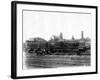 London and South Western Railway (LSW) Locomotive No 5, 'Ganymede' and Tender, C1873-null-Framed Photographic Print