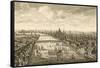 London And the Thames, 18th Century-Miriam and Ira Wallach-Framed Stretched Canvas