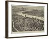 London and Westminster in 1584-null-Framed Giclee Print