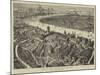 London and Westminster in 1584-null-Mounted Giclee Print