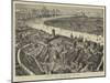 London and Westminster in 1584-null-Mounted Giclee Print