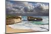 London Arch, Great Ocean Road During Storm and Evening Light, Australia-Martin Zwick-Mounted Photographic Print