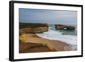 London Arch (London Bridge), Great Ocean Road, Victoria, Australia, Pacific-Michael Runkel-Framed Photographic Print