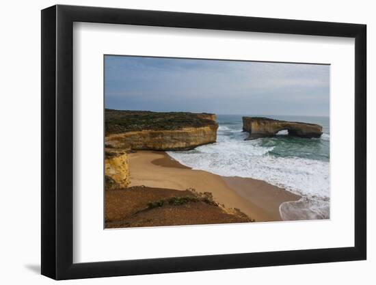 London Arch (London Bridge), Great Ocean Road, Victoria, Australia, Pacific-Michael Runkel-Framed Photographic Print