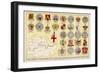 London Arms and Seals-Alfred Lambeth-Framed Art Print